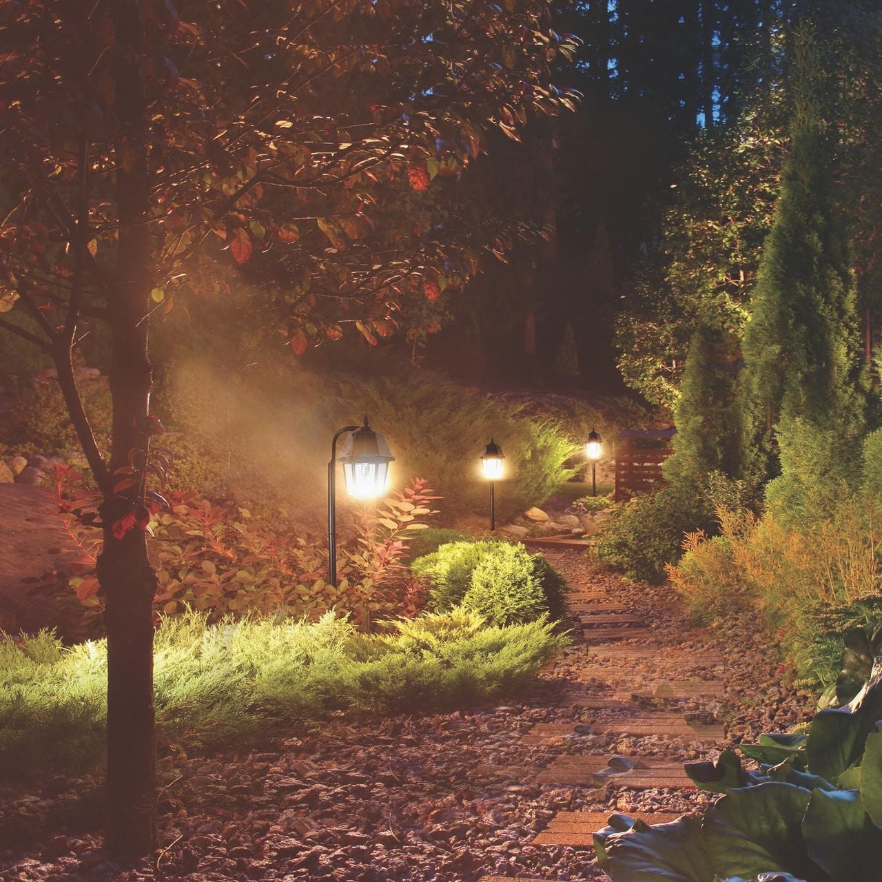 lămpi led exterior design