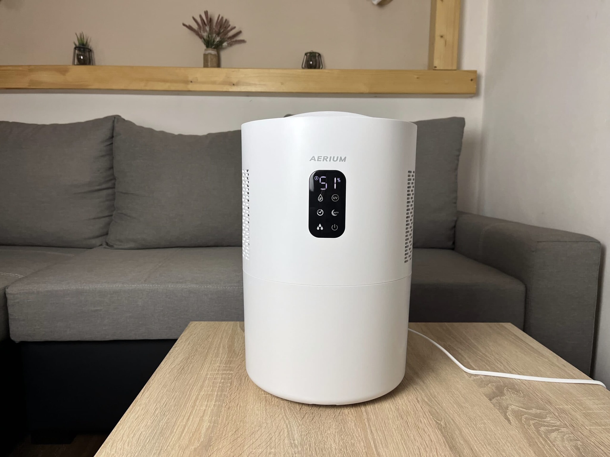 Recenzia purificatorului și umidificatorului de aer Aerium SA215