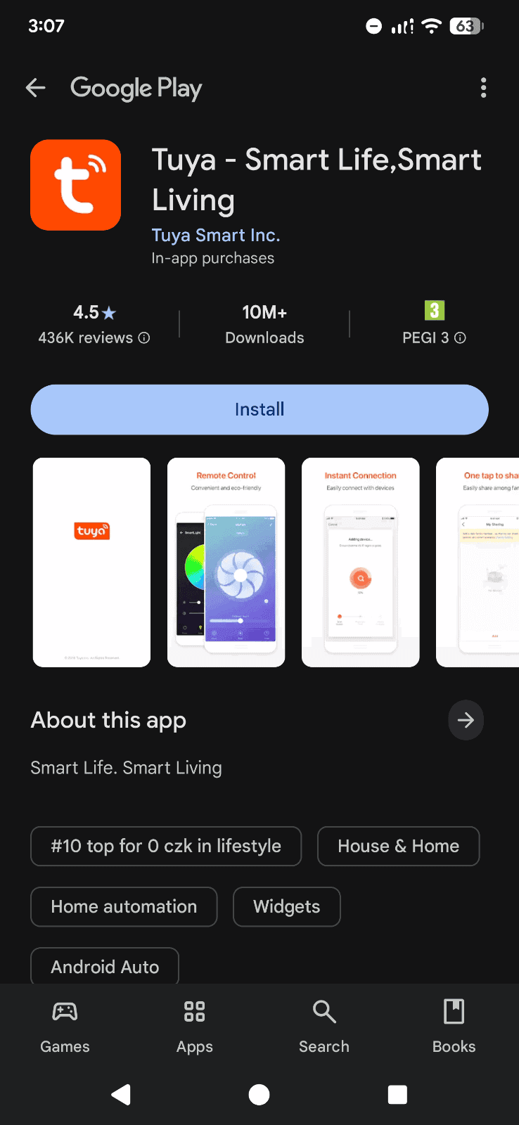 application Tuya