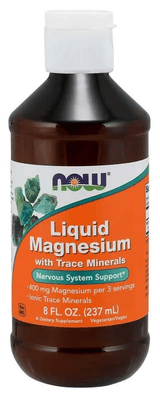 Magneziu lichid - NOW foods