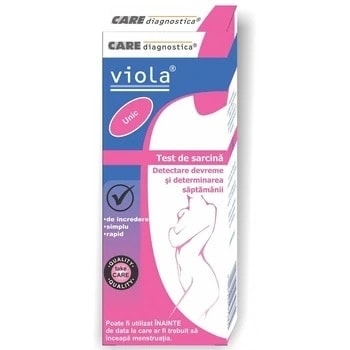 Test de sarcină cu determinarea săptămânii, Viola Care