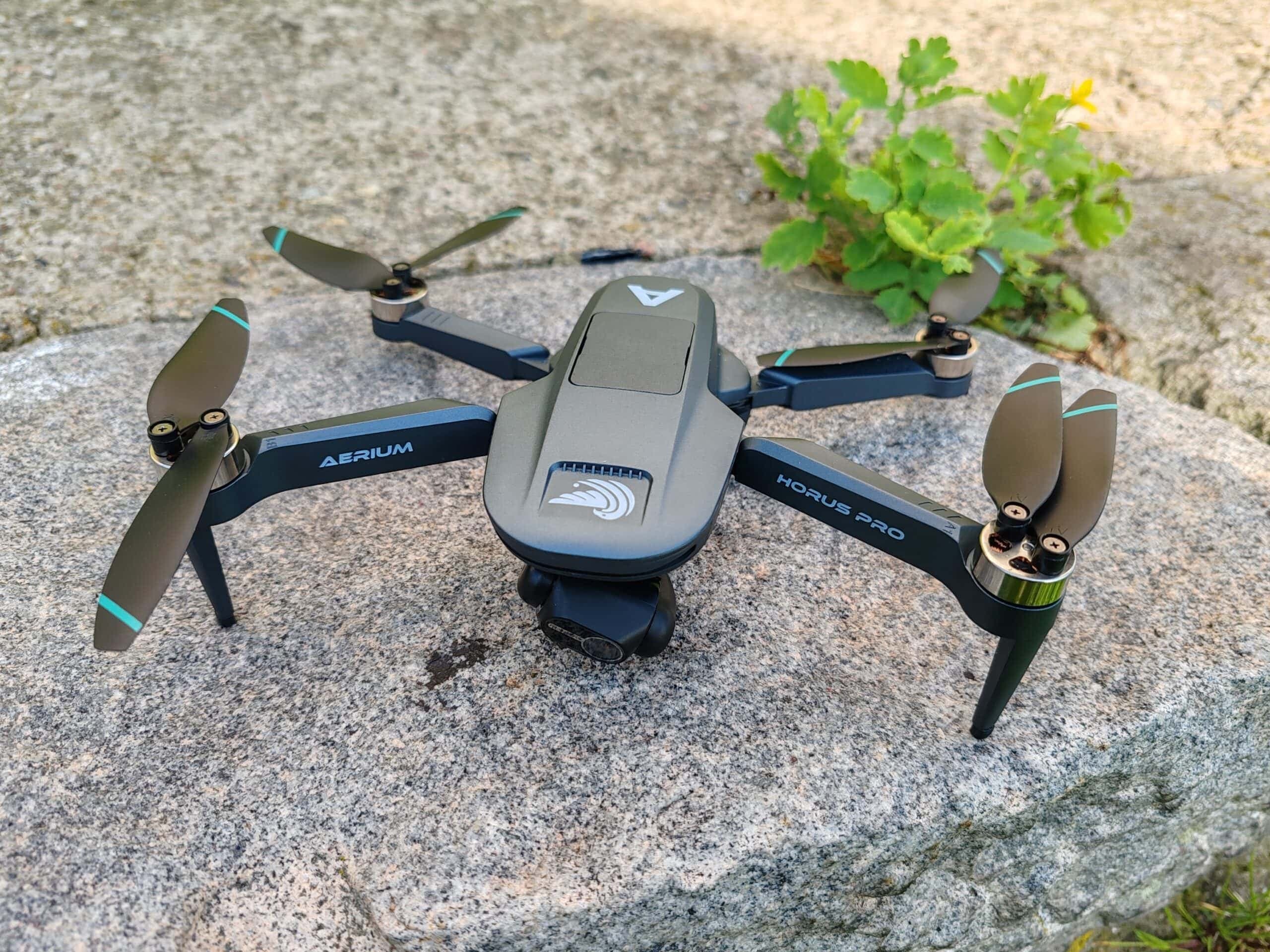 Design și construcție AERIUM HORUS PRO GPS 4K
