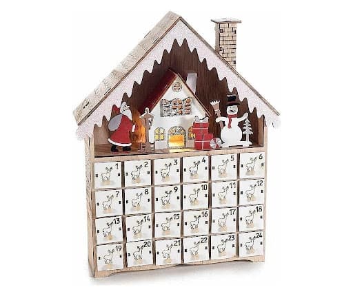 Căsuța Advent Specială cu 24 de setare pentru Crăciun