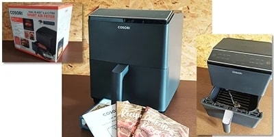 Cele mai bune friteuze cu aer cald - cosori dual blaze