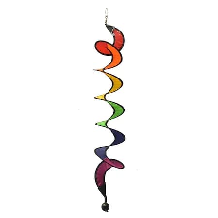 Decoratiune gradina - Spirala mica de vant 11 x 65 cm - Rhombus
