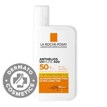 Fluid invizibil cu protecție solară SPF 50+, La Roche-Posay