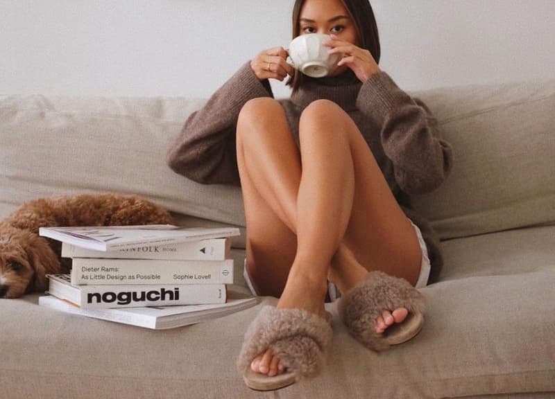 cadou pentru iubita papuci de casa