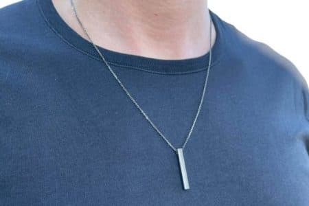 cadouri baieți 14 ani lanțișor de argint personalizat