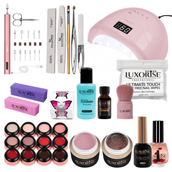 Kit Unghii Gel LUXORISE Exclusive Elite