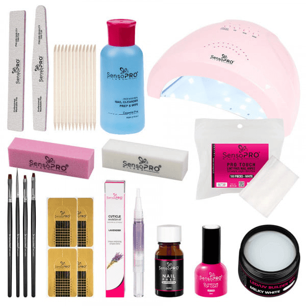 Kit Unghii Gel SensoPRO Easy Home Nails