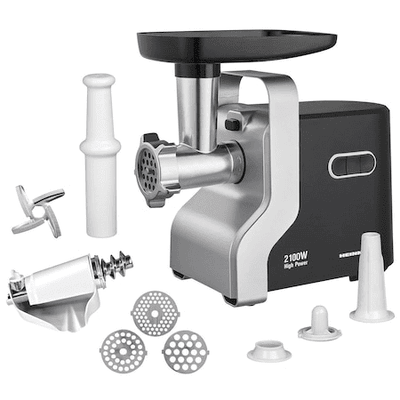 Mașină de tocat carne Heinner MG-2100BKSL