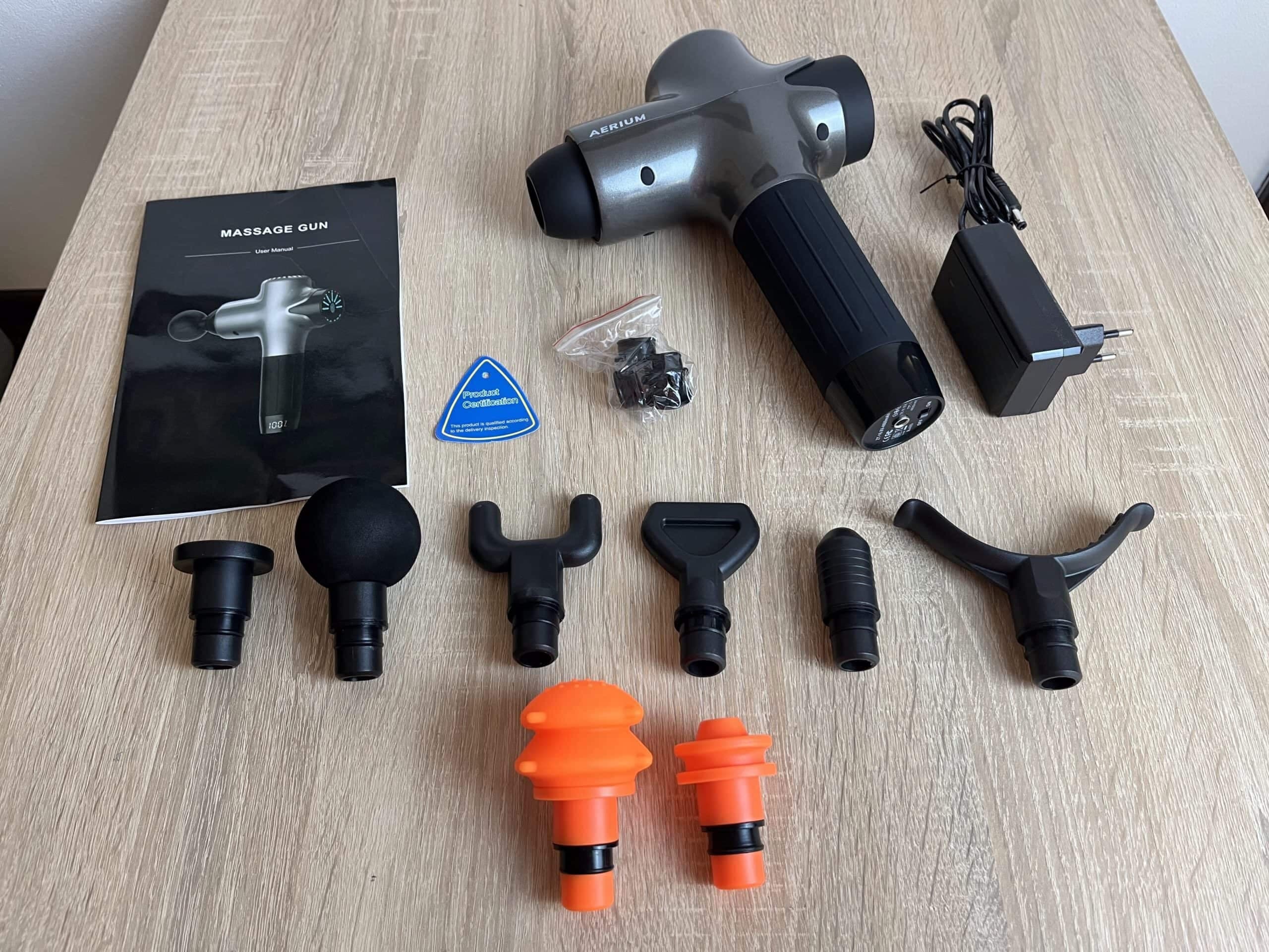 Evaluarea pistolului de masaj Aerium TitanTherapy Elite