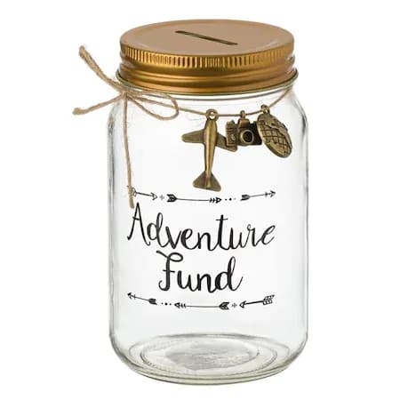 Pusculita sticla Stuffix, Aventure Fund Stuffix, Sticla, 14X8 CM