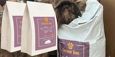 recenzio Cricksy Dog Ted Hrană uscată de miel hipoalergenică