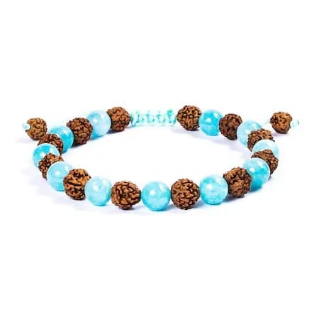 6) Brățări Rudraksha, cadouri pentru fete care să le protejeze