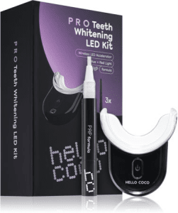 Cele mai bune produse pentru albirea dinților în 2023 – Hello Coco PAP Pro Whitening Led Kit