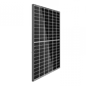 Cele mai bune panouri fotovoltaice în 2024 – Panou solar fotovoltaic LEAPTON 410Wp cadru negru IP68 Half Cut