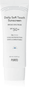 Cele mai bune creme cu protecție solară în 2024 – Purito Daily Soft Touch Sunscreen